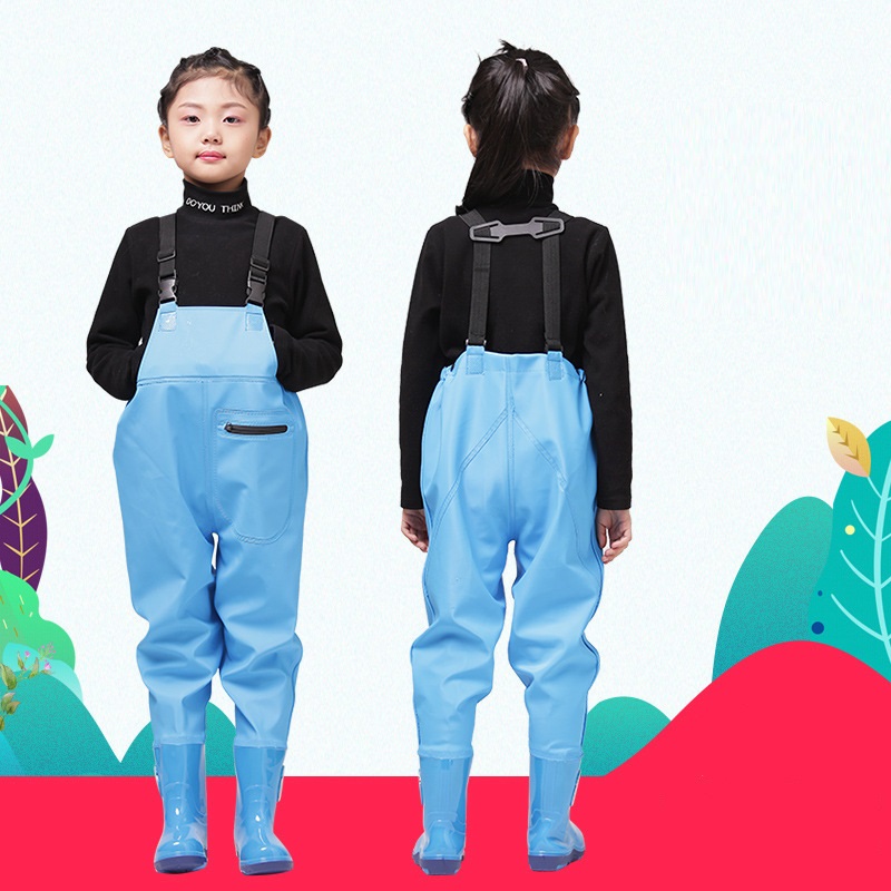 Fishing Pants Waterproof - Fishing Chest Waders with Boots for