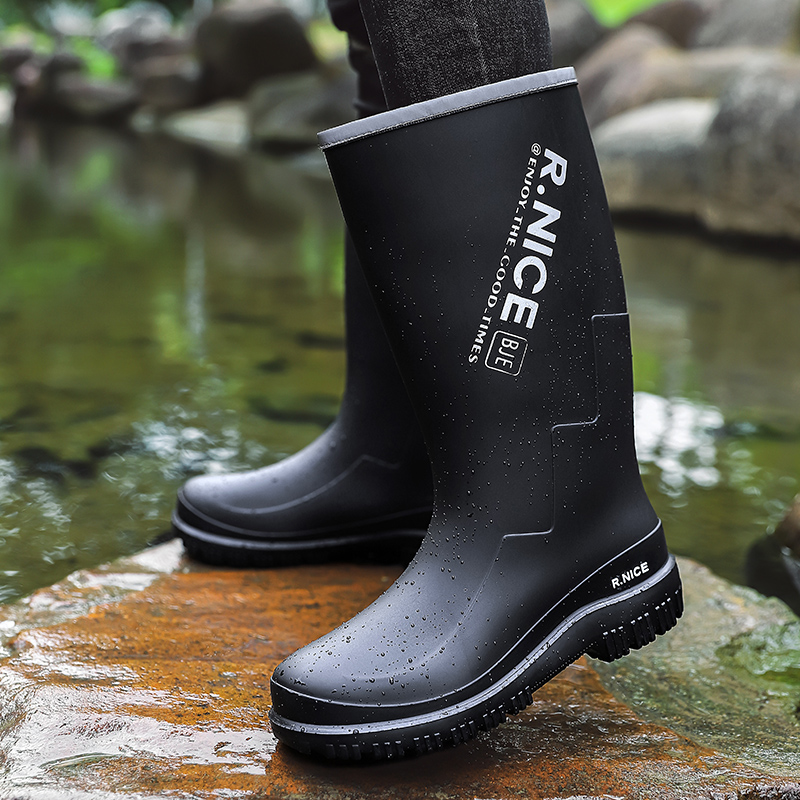 Men's outdoor rain shoes High‑ - огляд і ціна Fishing Boots