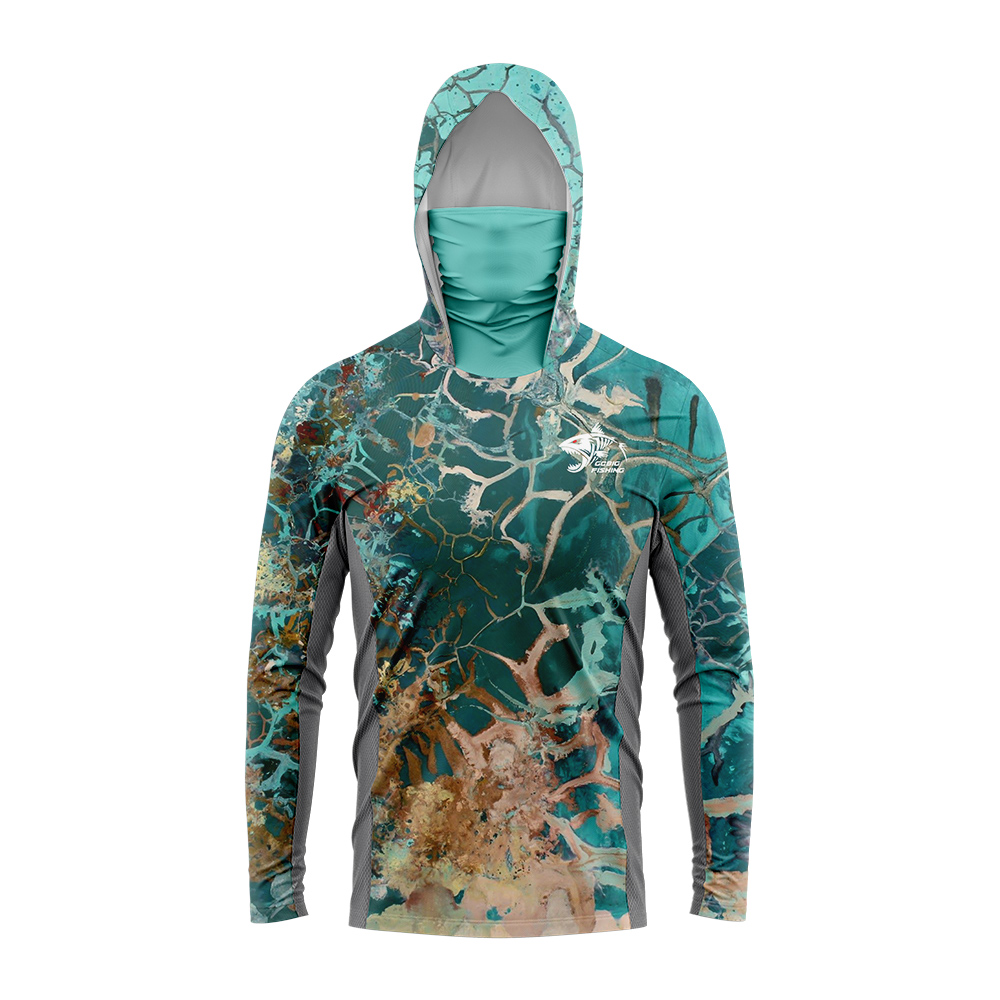 Gradient Green‑Yellow Skeleton - огляд і ціна Fishing Hoodie