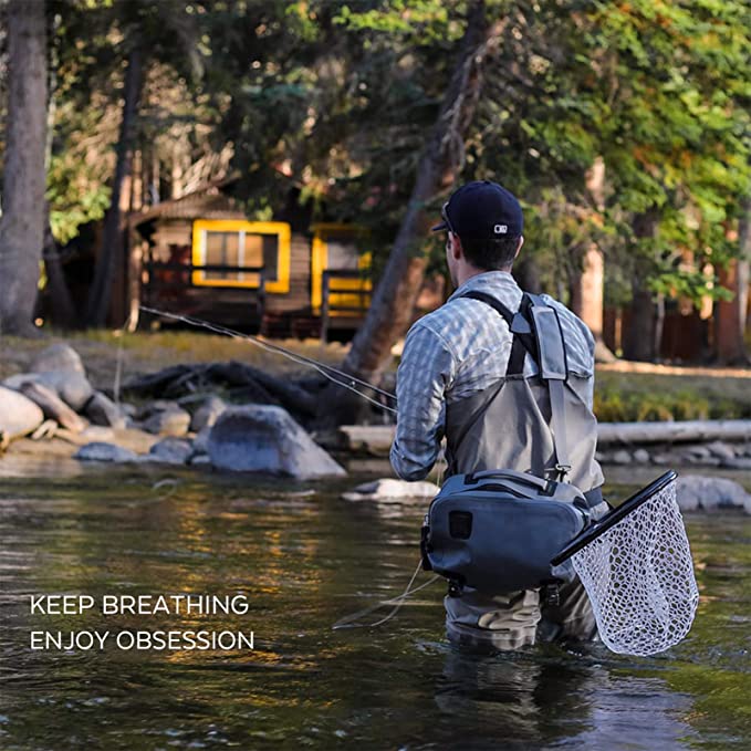 Men's Fly Fishing Waders Three - огляд і ціна Fishing Pants Waterproof