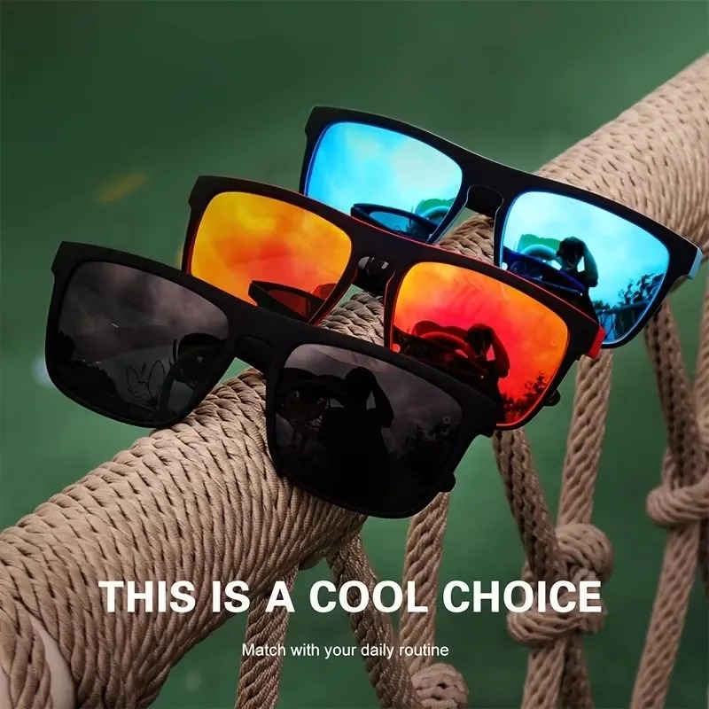 Fashion Vintage Square Polariz - огляд і ціна Fishing Sunglasses Polarized