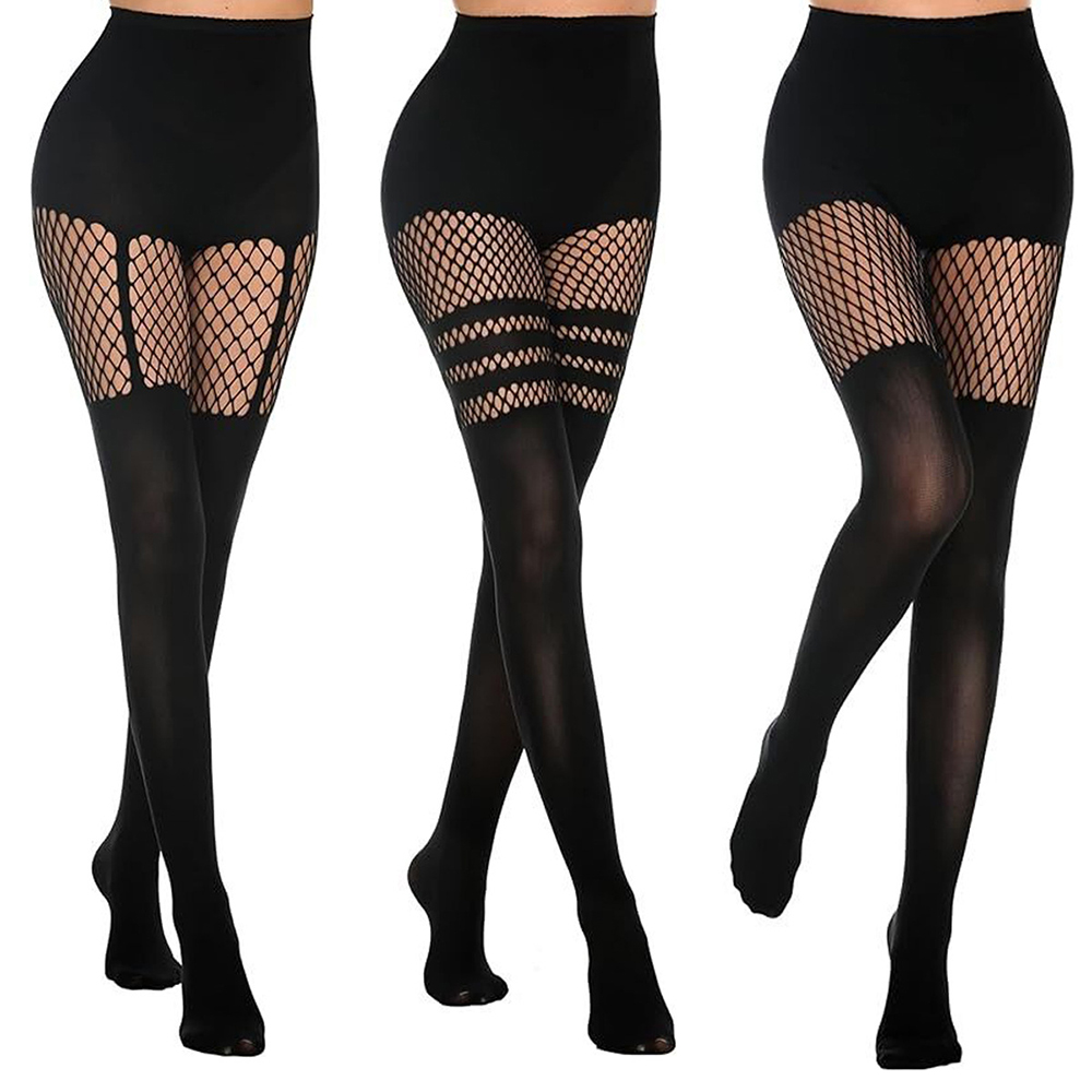 Black Hollow-Out Pantyhose Sus - огляд і ціна Fishing Socks