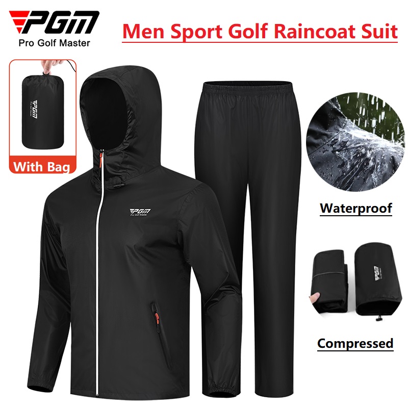 Pgm Men Golf Raincoat Rain Pan - огляд і ціна Fishing Pants Waterproof